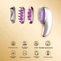 NOUVEAU Masseur multifonctionnel 2026 avec 4 têtes interchangeables pour lifting du visage, soulagement des douleurs corporelles, vibration, soin de la peau, appareil de beauté