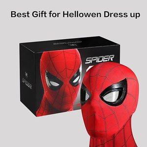 Spider <strong>Mask</strong> <strong>for</strong> Halloween, Superhero <strong>Masks</strong> Chin Control Moving Eyes, Full <strong>Face</strong> <strong>Mask</strong> <strong>for</strong> Party Cosplay - Product Image 5