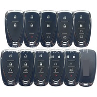 Pour Chevrolet Chevy Camaro Cruze Malibu 2016 2017 2018 2019 2020 Clé intelligente 2/3/4/5 boutons Coque de clé de voiture à distance