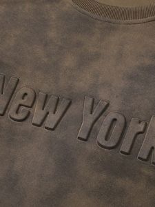 Camisetas con Logotipo Personalizado en Relieve, 100% Algodón, Impresión 3D, Estilo Urbano, Unisex, de Alta Calidad - Product Image 2