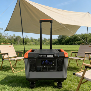 Hybrid Solar 3000W 2688Wh Portable Energy Storage Station for Farm Outdoor Construction T30 Strict Quality Inspe - Product Image 5