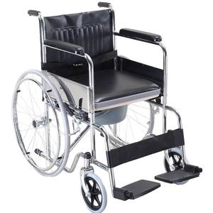 Silla de Ruedas Manual Exclusiva para Uso Transfronterizo con Asiento Cómodo, Aleación de Aluminio, Negra, 20 kg, para Uso Doméstico en Ancianos y Personas con Discapacidad - Product Image 4