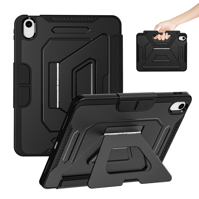 For IPad 10th 11th Gen A16 Air 5 10.9 Pro 11 Inch M2 M3 M4 Magnetic Flip Shockproof Tablet Case Smart Stand Pencil Holder Funda