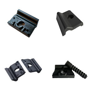 Plaque <span class=keywords><strong>de</strong></span> guidage <span class=keywords><strong>de</strong></span> <span class=keywords><strong>rail</strong></span> ferroviaire, bloc isolateur <span class=keywords><strong>de</strong></span> jauge, déflecteur, tablier <span class=keywords><strong>de</strong></span> siège en nylon Wfp14K pour l'assemblage du système <span class=keywords><strong>de</strong></span> fixation W14 - Product Image 1