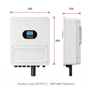 Inversor Solar Híbrido Monofásico <span class=keywords><strong>Xiping</strong></span> XPB-4000/6000 de 4/6KW, 48V AC 220-240V, IP66, Fuera de Red, ECO, con MPPT de 27A, 95% de Eficiencia - Product Image 3