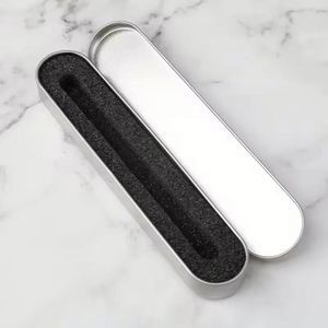 Fast Delivery Custom Logo Flip-Top Metal <b>Pen</b> Acne Needles Blackhead Gift Tin Tool Box With Sponge Insert - Product Image 2