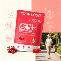 Gummies Probiotiques Féminines les Plus Vendues en Gros par l'Usine OEM – Compléments Alimentaires à Base de Plantes pour Adultes, Soutien Immunitaire