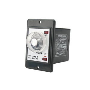 CKCTINNER AH2-Y รีเลย์ตั้งเวลา 220V AC 3A ชนิดตัวชี้ ตัวตั้งเวลาแบบหมุน 58x62 มม. - Product Image 2