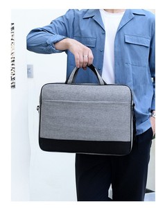 Wholesale Custom Simple Casual Waterproof Durable Polyester Large Capacity <b>Multifunctional</b> Crossbody Shoulder Premium Laptop Bag - Product Image 3