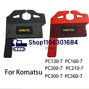 Tapis de sol de cabine pour excavatrice Komatsu PC130-7 PC160-7 PC200-7 210-7 PC300-7 PC360-7 - Product Image 2