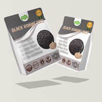 Quick Dry Shirataki Black Rice High Fiber Instant Konjac Ready Eat 10 Minutes 100g Room Temperature Storage Custom Packaging