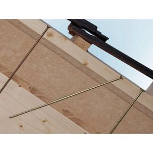 Fischer FPF WT ZPP Power-Fast 10.0x Tornillos de madera de rosca parcial (50 piezas) - Product Image 1