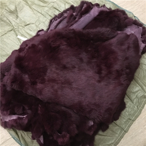 Piel de conejo <span class=keywords><strong>chinchilla</strong></span> gris de Shandong, China, teñida para prendas de vestir, piel de conejo <span class=keywords><strong>chinchilla</strong></span> gris - Product Image 2