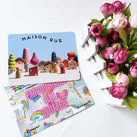 Tarjeta de visita con logotipo personalizado, papel recubierto, paquetes de postales de felicitación de boda, tarjetas de agradecimiento a la venta