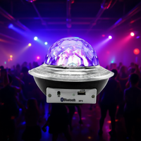 Altavoz Bluetooth de 2.4GHz con Luz LED, Lámpara de Fiesta, Control Remoto, Reproductor de Música para el Hogar, KTV, Discoteca
