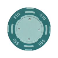 Jetons de poker personnalisés bon marché YH Casino 40 mm, qualité argile, jeu de jetons de poker