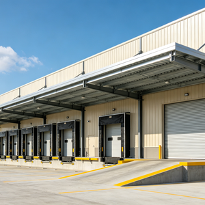 Edificio de Estructura de Acero Prefabricado Directo de Fábrica, Almacén Metálico Antisísmico Duradero para Almacenamiento Industrial - Product Image 2