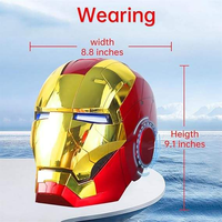 Réplica del Casco de Iron Man MK5 con Comando de Voz - Máscara Coleccionable y para Cosplay