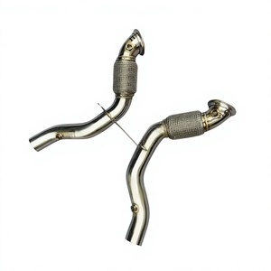 Tuyau d'échappement de course haute performance pour Ferrari 488 3.9T 2015-2019 – Accessoire automobile de performance améliorée 86369900 86370000 - Product Image 2