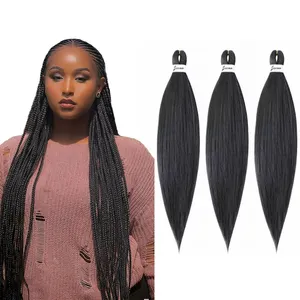 Pre Stretched Bulk Wholesale Braiding hair Expression Braiding Hair Hair Extensions Braids