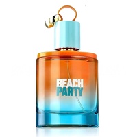 Hoogwaardige 100ml Beach Party Arabische Dubai Parfum voor Hem & Haar, Langdurige Houtachtige Fruitige Bloemige Kruidige Geur Eau De Parfum