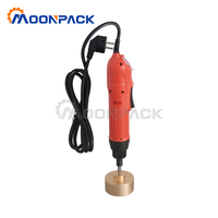 Machine de bouchage manuelle MOONPACK, petite machine de bouchage électrique pour bouteilles en verre, pots, liquides, eau, machine de bouchage pour bidons