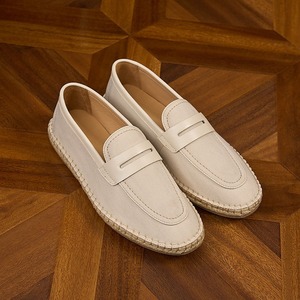 Nouvelles chaussures de pêcheur pour hommes, style moderne, chaussures paresseuses en lin, mocassins respirants pour le printemps et l'été. - Product Image 1