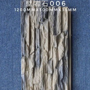 Outdoor Industriële Polyurethaan Steen Faux Pu Rock Kunstmatige Muur Fineer Paneel Milieuvriendelijk Brandwerende Decoratieve Buitenmuur - Product Image 4