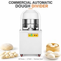 Machine à diviser la pâte en acier inoxydable 0,75 kW, coupe-pains automatique commercial pour restaurants et transformation alimentaire