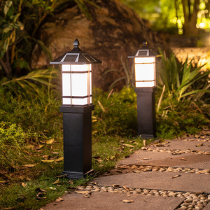 Lámpara LED contemporánea para césped al aire libre IP65 a prueba de agua para Villa Garden Courtyard & Residential Quarters Landscape Application - Product Image 4