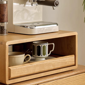 Support de rangement pour capsules et tasses à café en bois massif, moderne, réutilisable et écologique - Product Image 5