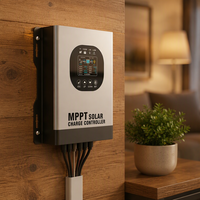 Contrôleur de charge solaire intelligent MPPT 40A 48V avec transformateur toroïdal et détection automatique de tension pour systèmes photovoltaïques commerciaux