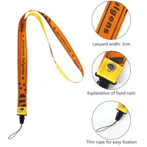 Wholesale High Quality Hot Sale <b>Polyester</b> Printing Neck Mobile Phone <b>Lanyard</b> with logo Custom - Product Image 3