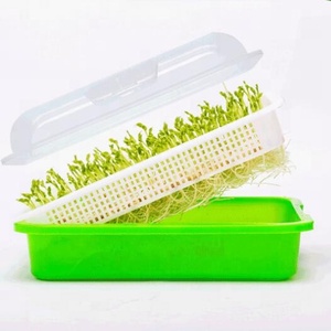 Plateaux de <span class=keywords><strong>semis</strong></span> hydroponiques <span class=keywords><strong>à</strong></span> microvertes, 2 pièces, étagère pour la plantation, différentes tailles - Product Image 5