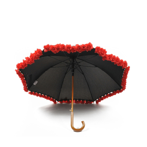 Một Cách Sống Động Tăng Cạnh Thẳng Thanh Lịch Gỗ Ô Cong Xử Lý Tùy Chỉnh Moq 1 PC - Product Image 2