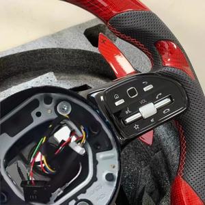 Volant en fibre de carbone LED adapté à <span class=keywords><strong>Mercedes</strong></span> Benz GTR GT C63 A45 S63 S65 G500 G63 E63 GLE63 GLC63 GLA45 GT63 W205 W222 W213 - Product Image 5