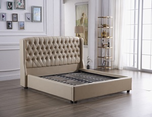 Elegante testiera Stile Europeo Pulsante Trapuntato In Tessuto di Alta Testiera del <span class=keywords><strong>Letto</strong></span> Imbottito in Stile Francese Elegante King Size Testata - Product Image 6