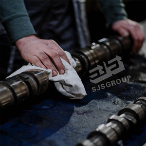 بسعر المصنع درجة A + تي شيرت مستعمل خرقة بيضاء قطع تنظيف مسح خرقة تنظيف قطنية - Product Image 5