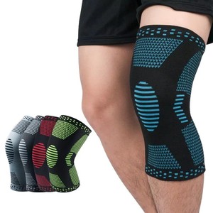 Rodilleras Deportivas con Soporte Rotuliano <span class=keywords><strong>Medial</strong></span>, Compresión de Silicona para <span class=keywords><strong>Menisco</strong></span>, Protección para Baloncesto y Running # HX-81 - Product Image 2