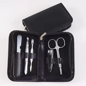 Set tagliaunghie 5 pezzi per manicure a casa per uomo e donna kit professionale per unghie - Product Image 2