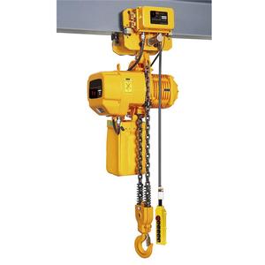Peralatan menaikkan rantai elektrik, peralatan mengangkat troli 3 ton 6m untuk pabrik - Product Image 5