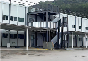 อาคารโครงสร้างเหล็กน้ำหนักเบาสำเร็จรูปโรงจอดรถเพื่อการค้นหาความสามารถในการอ่านที่ดีขึ้น - Product Image 3