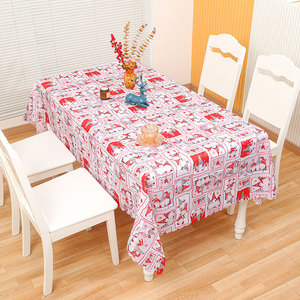 New Christmas <b>tablecloths</b>, home decorations, polyester <b>tablecloths</b>, table runners, placemats, restaurant decorating supplies - Product Image 2