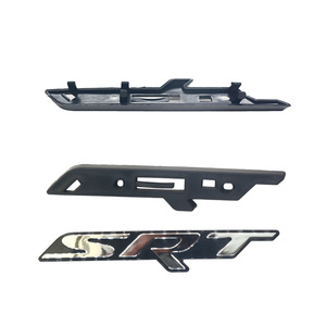 Calandre en nid d'abeille noire brillante pour Chrysler 300c Srt, amélioration du pare-chocs avant, plastique ABS, 2015-2023 - Product Image 4