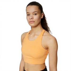 Premium Women Yoga Top Breathable <b>Stretch</b> Fitness Workout Running Gym Training Seamless Comfortable Quick Dry Activewear Collect - Product Image 2