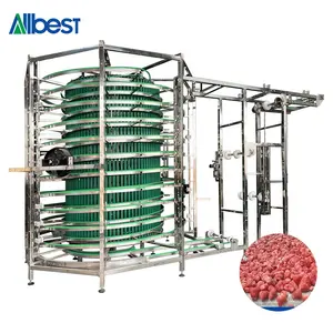 Sale Industrial Stainless Steel Best Price Drying Cooler Cooling Conveyor Belt Cooling Tower For Bread Bakery Konjac Food Fruit