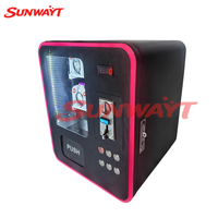Mini distributeur automatique intelligent en métal, 24h/24, libre-service, anglais, 110/220V, pour collations, lait, boissons