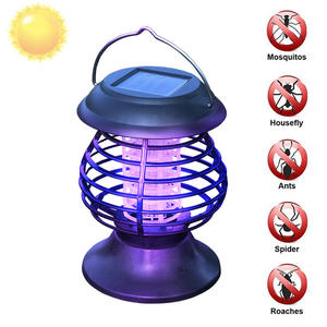 Lámpara solar antimosquitos, linterna LED para exteriores, control de plagas montado en el suelo para patios y césped - Product Image 4