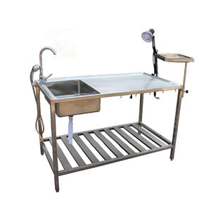 Equipo veterinario más vendido EUR VET Mesa práctica para tratamiento de mascotas Mesa de disección Veterinaria con piscina al ras - Product Image 5