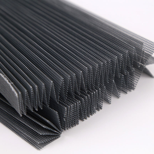 Moustiquaire plissée en fibre de verre XFD rigide avec revêtement PVC, 3,7 m, pour fenêtre et porte, fine, étanche, pliable en polyester - Product Image 4